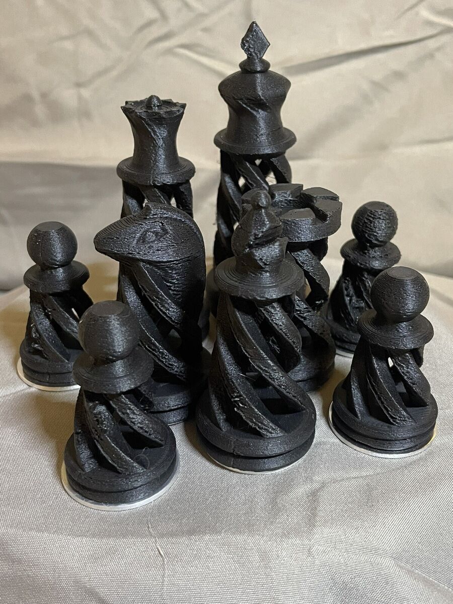 3D Printed Chess Set
