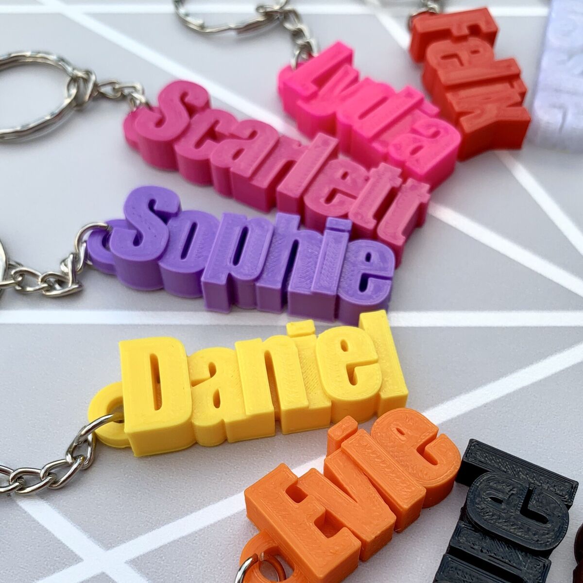 3D Printed Keychain